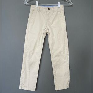 Gymboree Prep Fit light tan boys (7) pants 100% cotton - perfect condition